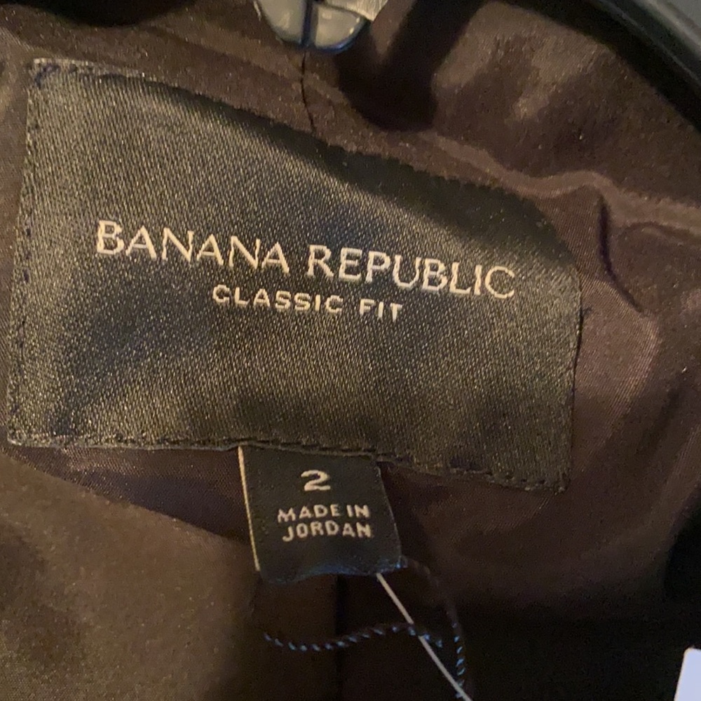 Banana Republic Sparkly Blazer NWT size 2 - Picture 3 of 5